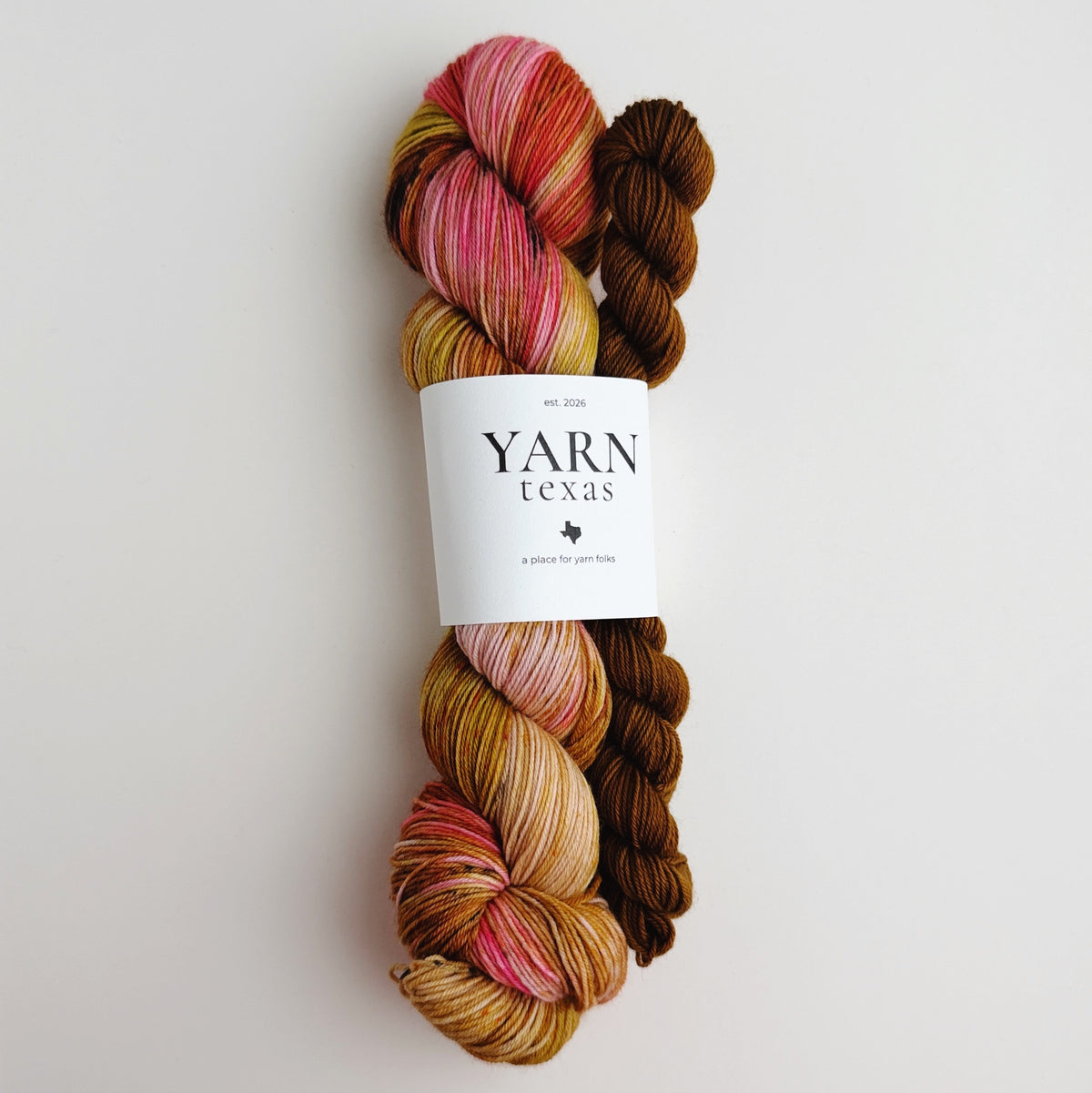 High Desert Honey | Hand-Dyed Sock Set | Limestone Sock