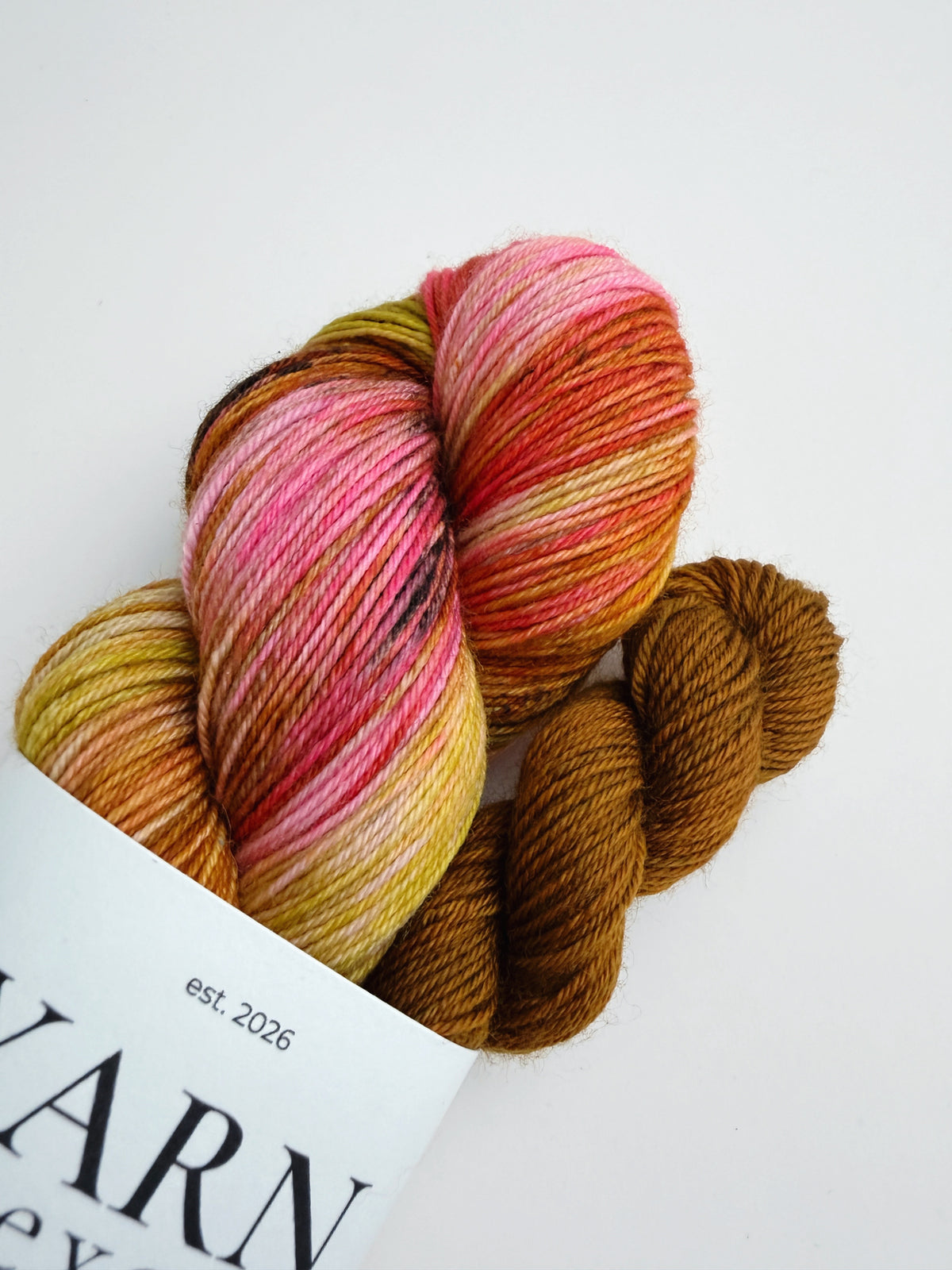 High Desert Honey | Hand-Dyed Sock Set | Limestone Sock