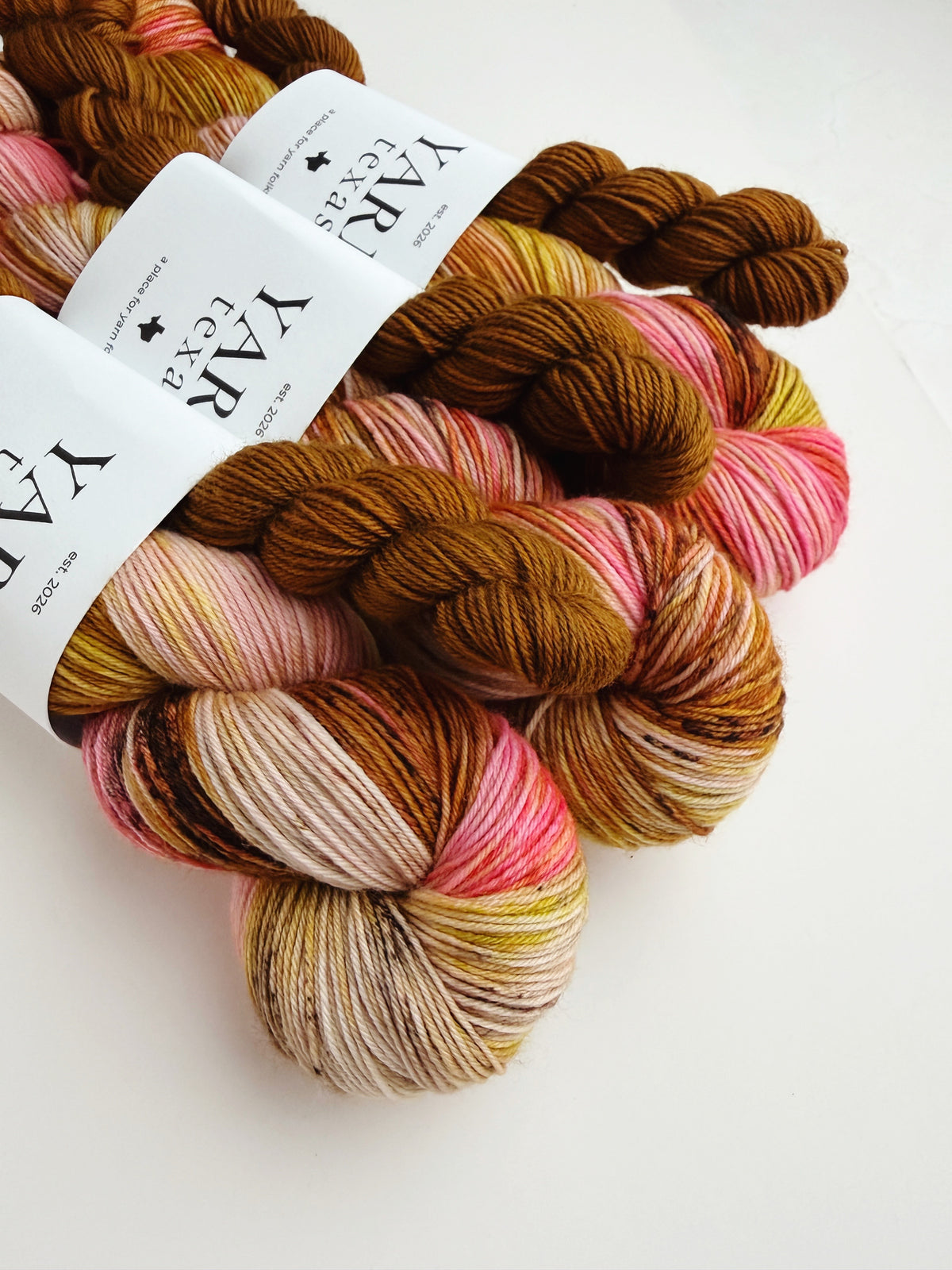 High Desert Honey | Hand-Dyed Sock Set | Limestone Sock