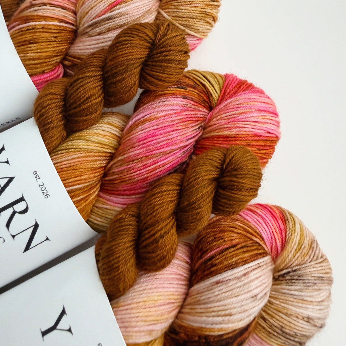 High Desert Honey | Hand-Dyed Sock Set | Limestone Sock