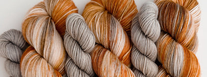 October Sun | Hand-Dyed Sock Yarn Set | Yarn Texas