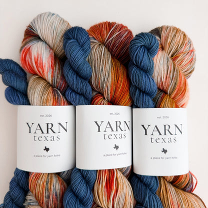 Farm to Market | Texas Hand-Dyed Sock Yarn Set | Yarn Texas