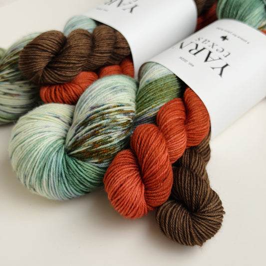 OOAK #1 Hand-Dyed Sock Yarn Set | Yarn Texas
