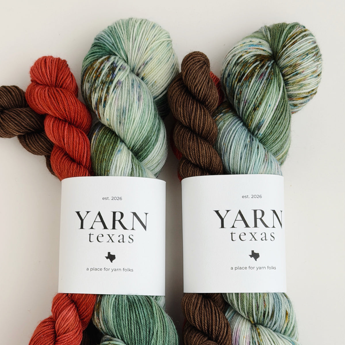OOAK #1 Hand-Dyed Sock Yarn Set | Yarn Texas