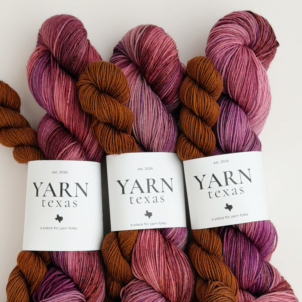 Fig Jam & Honey | Hand-Dyed Sock Set | Limestone Sock