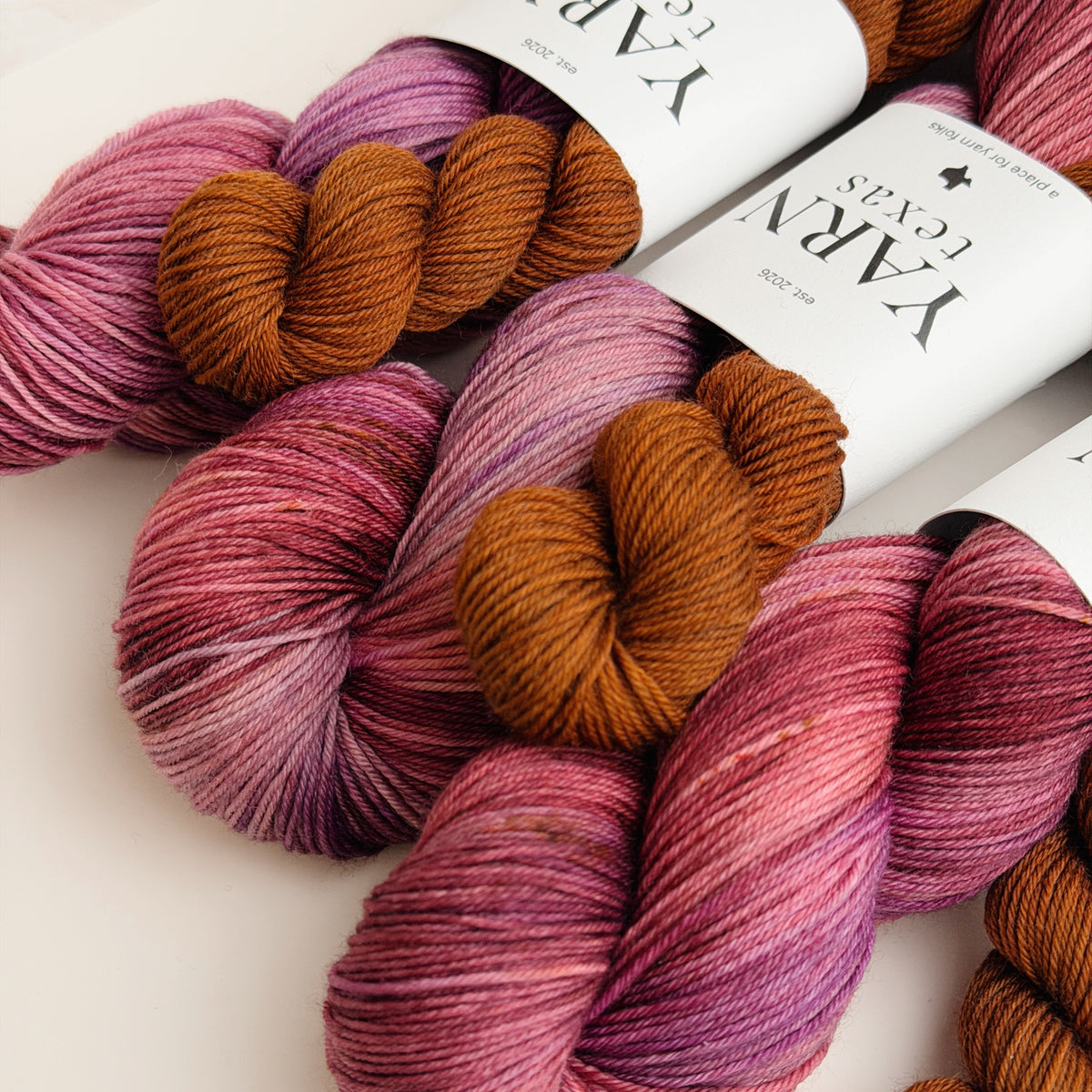 Fig Jam & Honey | Hand-Dyed Sock Set | Limestone Sock