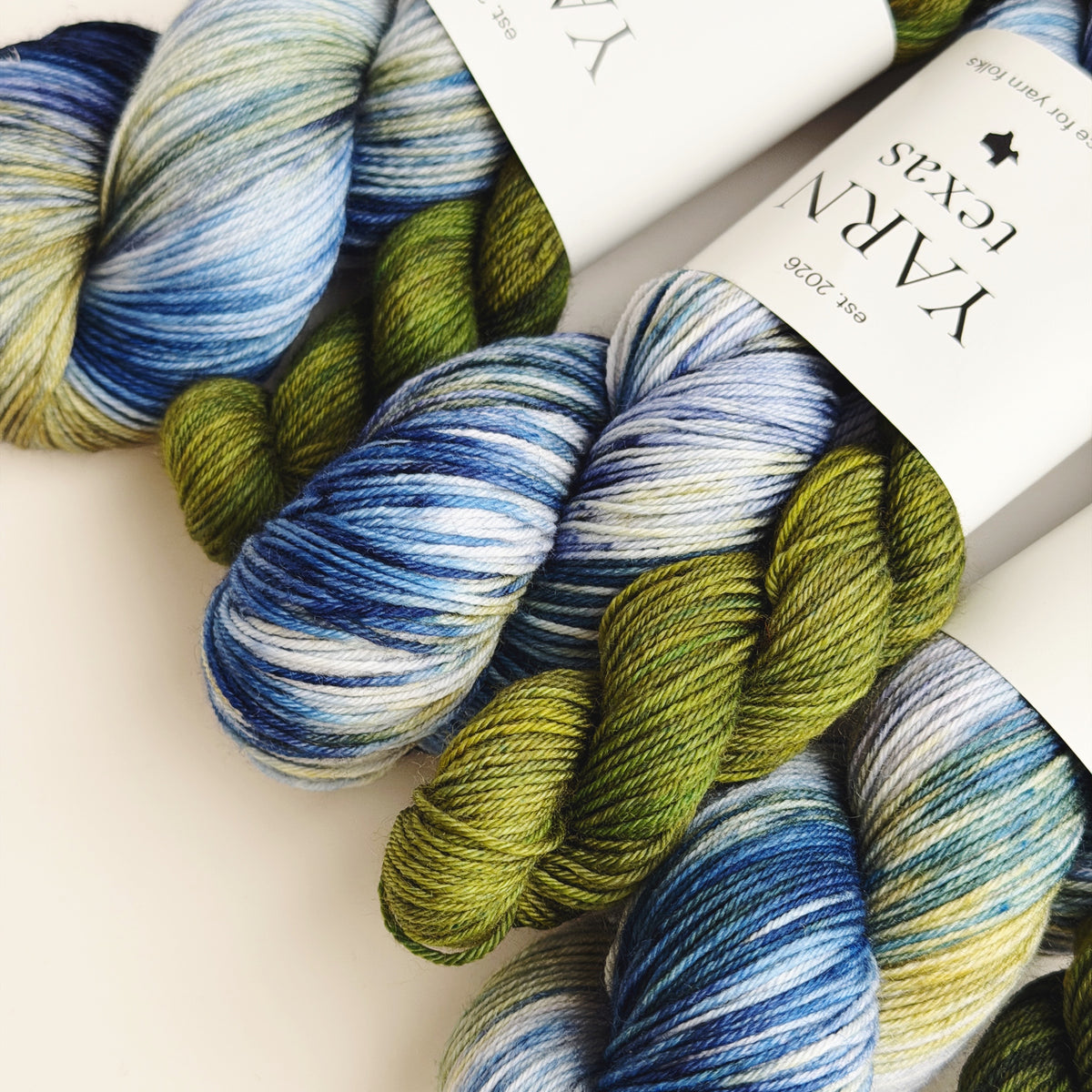 Pull Over Here | Bluebonnet Hand-Dyed Sock Yarn | Yarn Texas