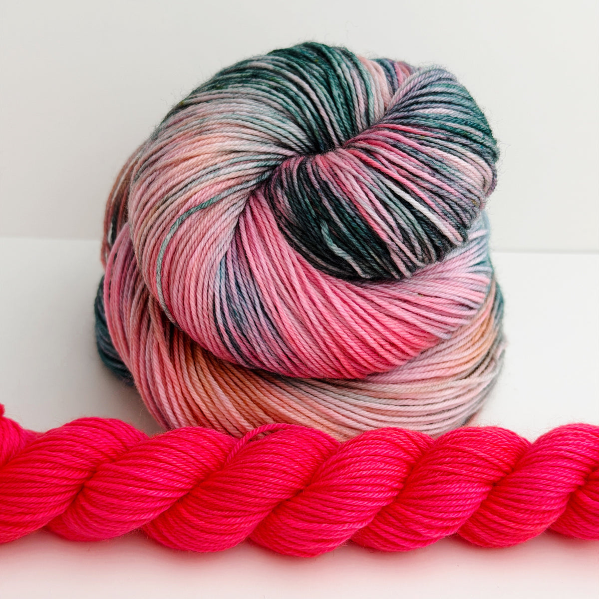 Prickled Pink | Prickly Pear Hand-Dyed Sock Yarn | Yarn Texas